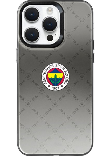Apple iPhone 15 Pro Max Uyumlu Fenerbahçe Desen Arma Premium Lisanslı Telefon Kılıfı
