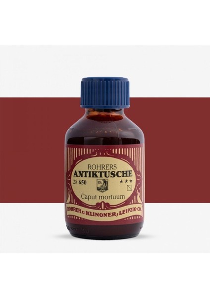 Antik Mürekkep 28-Modern Sanatçılar Için Profesyonel 100ML 650-CAPUT-MORTUUM