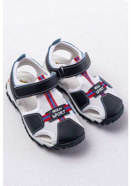 Erkek Çocuk Kapalı Kaydırmaz Taban Spor Sandalet