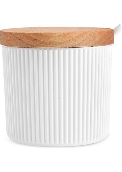 3'lü Ahşap Baharat Takımı ve Kaşık Seti, şık ve kullanışlı hediye, 10 parça, 330 ml modelleri