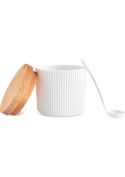 3'lü Ahşap Baharat Takımı ve Kaşık Seti, şık ve kullanışlı hediye, 10 parça, 330 ml fırsatları
