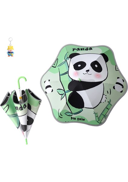 Karikatür Yaratıcı Kasnak Yuvarlak Köşeli Çocuk Şemsiye Büyük Yağmur ve Güneşli Çift Kullanımlı Erkek ve Kız Ilkokul Öğrencileri Için Özel (Yurt Dışından)