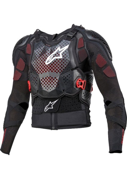 Bionic Tech V3 Body Armour (Tam Gövde Koruma) Siyah Beyaz Kırmızı