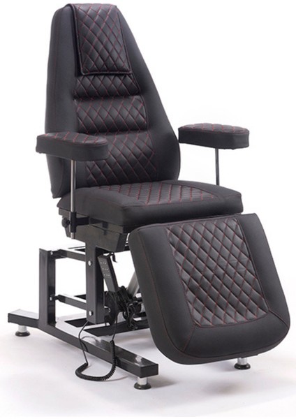 Elegance Motorlu Dövme Koltuğu Motorlu Cilt Bakım Koltuğu
