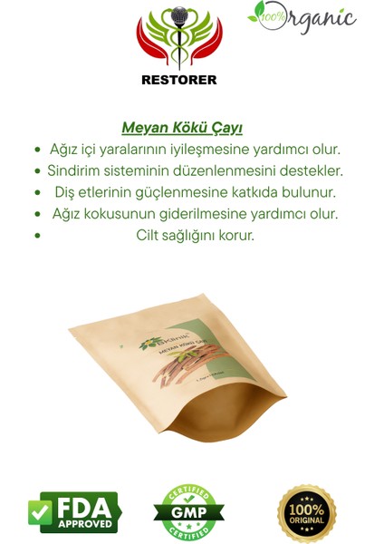 - Meyan Kökü Bitki Çayı