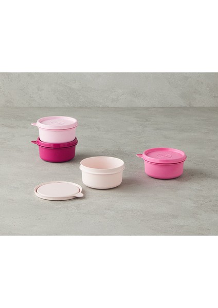Mini Pembe Plastik Saklama Kabı, Pratik ve Şık Mutfak Gereci, 1 Parça fiyatları
