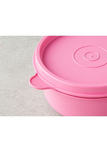 Mini Pembe Plastik Saklama Kabı, Pratik ve Şık Mutfak Gereci, 1 Parça modelleri