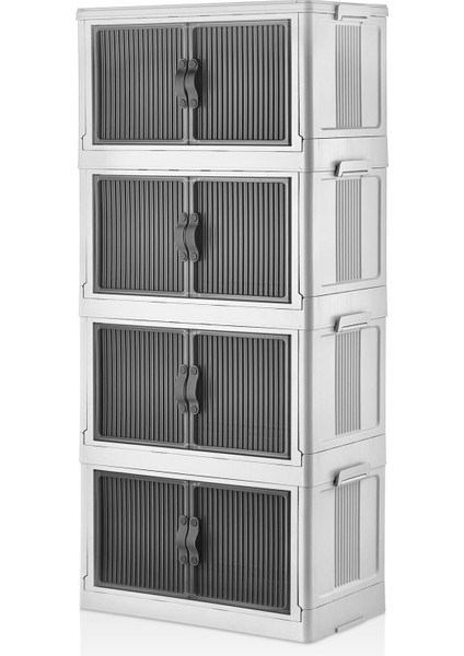 Fold & Go 4 Katlı Çok Amaçlı Portatif Dolap