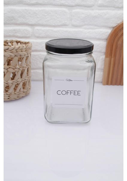 1600ML Siyah Kapaklı Cam Saklama Kabı, Pratik ve Şık Tasarım fiyatları