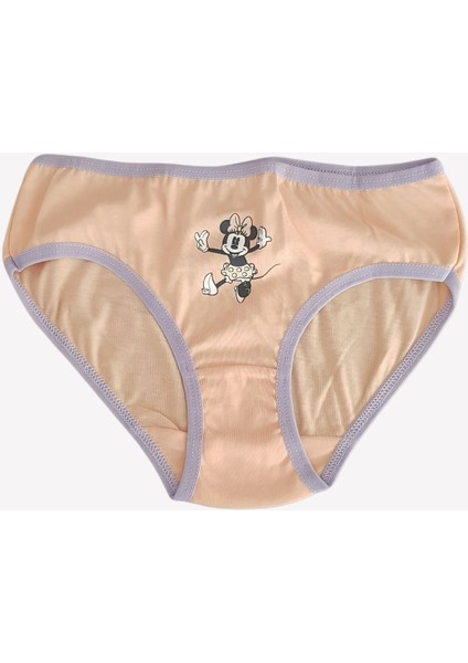 Baskılı Lisanslı Kız Çocuk Külot Minnie Mouse 3'lü Paket modelleri
