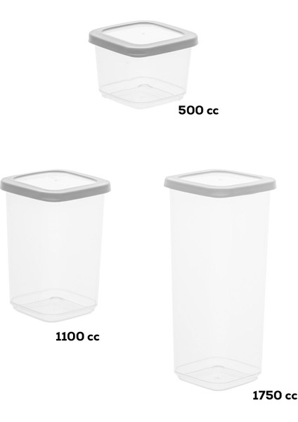 12'li renkli kapaklı saklama kabı seti, şık ve pratik organizasyon sağlar. indirimleri