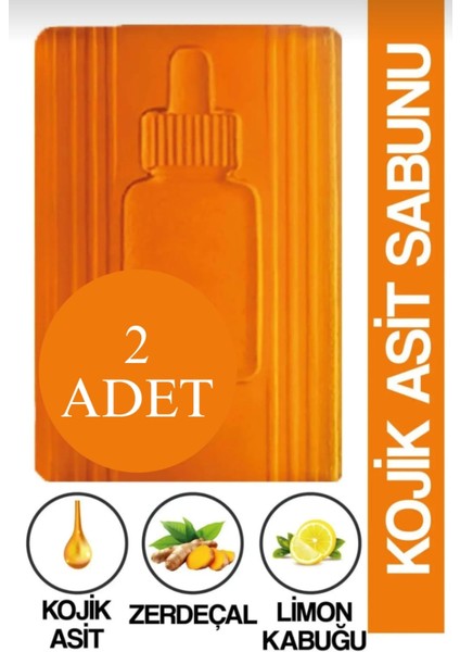 Kojic Asit Sabunu, Zerdeçal ve Kojik Asit Etkisi ile Kojik Asit Sabunu