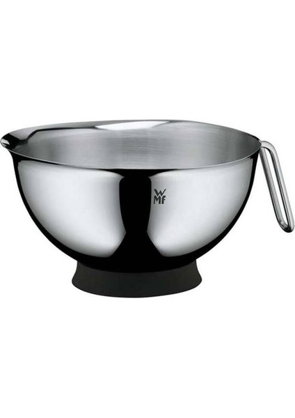 Beyaz silikon karıştırma kabı, 1-1,99 L, mutfakta pratik kullanım için ideal