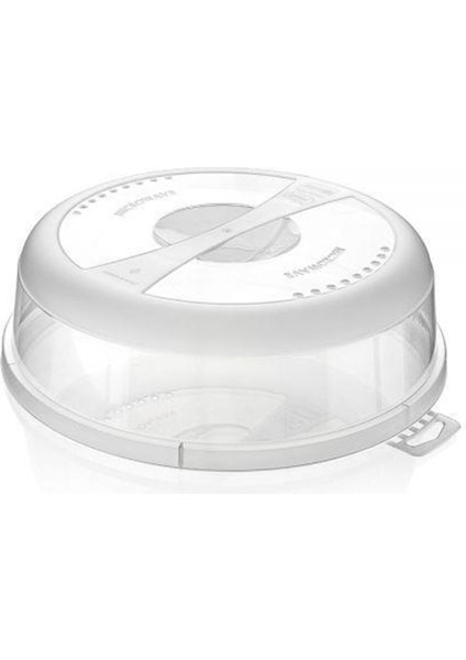 Pratik Mikrodalga Fırın Koruma Kapağı, Güvenli ve Kullanışlı Plastik Tasarım