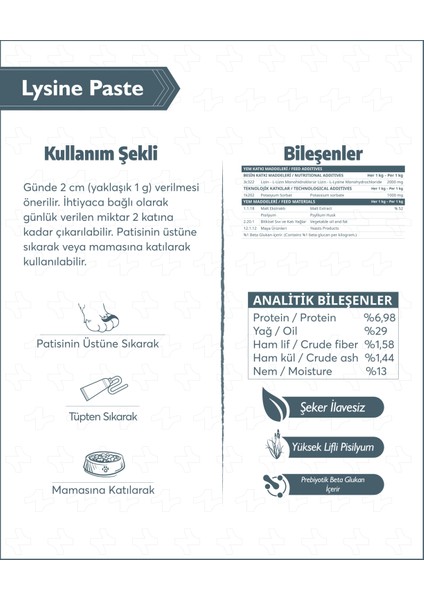 Lysine Paste Kediler Için Şeker Ilavesiz Premium Malt Paste 100 Gr. fırsatları