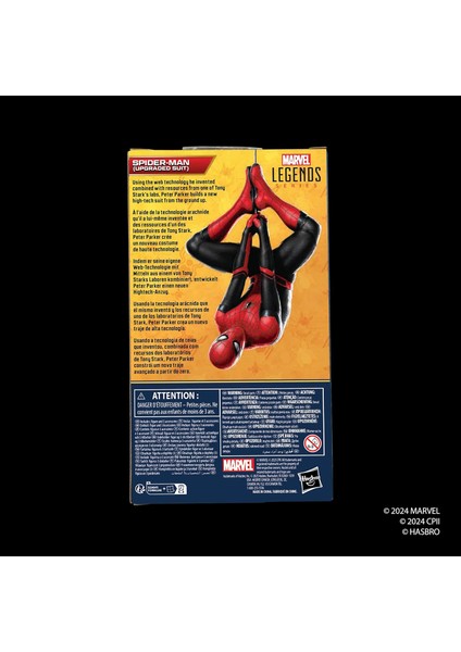 Marvel Legends Series Spider-Man (Upgraded Suit) (Spider-Man: Far From Home) Aksiyon Figürü
