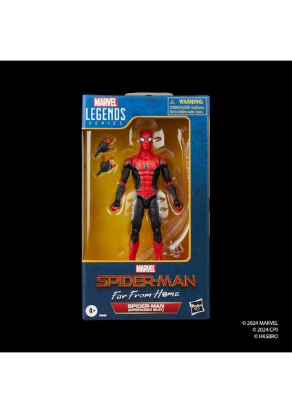 Marvel Legends Series Spider-Man (Upgraded Suit) (Spider-Man: Far From Home) Aksiyon Figürü