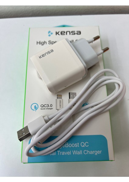 Qc-50 3 Amper 20W iPhone Şarj Aleti