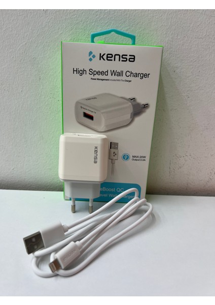 Qc-50 3 Amper 20W iPhone Şarj Aleti