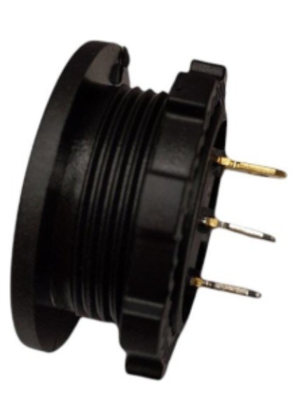 IC-132E Pano Tip Yuvarlak Işıklı Anahtar On-Off 12VOLT Kırmızı