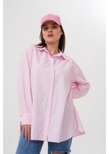 Oversize Kadın Gömlek
