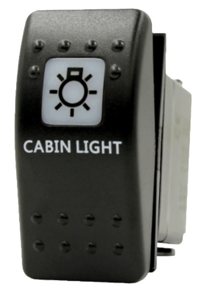 TEKNE BUTONU MARİN IC-134M-S3 Kabin Lambası Işıklı RK1-06N