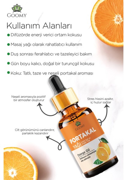 Portakal Uçucu Yağı 10 ml Saf ve Doğal Orange Essential Oil fiyatları