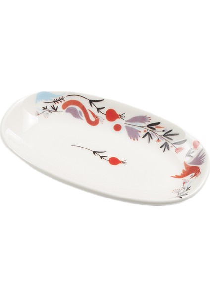 Anason Işleri Derkenar, Oval Meze Tabağı 19 cm