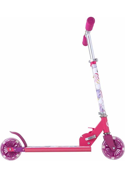 2 Tekerlekli Katlanabilir Unicorn Inline Işıklı Scooter: Pratik, Şık ve Büyülü Sürüş Deneyimi!
