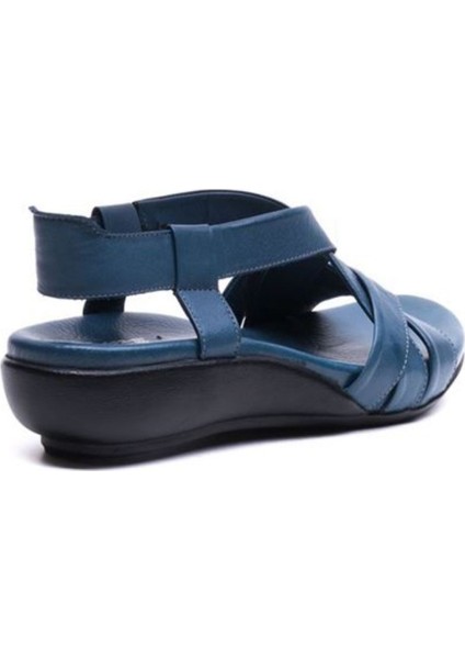 Kadın Cilt Lastikli Ortopedik Sandalet 6145 indirimleri