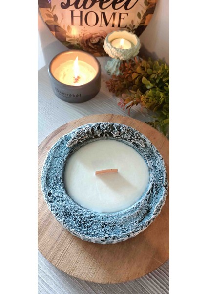 Özel Seri Bohemmum Tasarım Sedir Ağacı Kokulu Soya Wax Mum/ Hediyelik Mum indirimleri