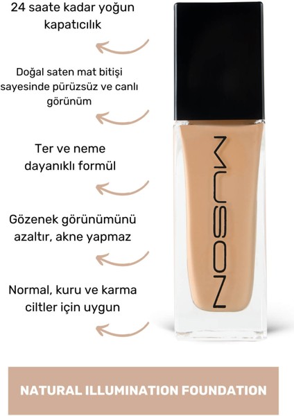Natural Illumination Foundation - 30 ml