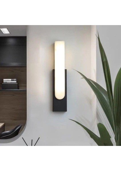 10 Watt, 3200 Kelvin Dekoratif LED Aplik, Iç ve Dış Mekan Aydınlatma Armatürü, LED Duvar Apliği