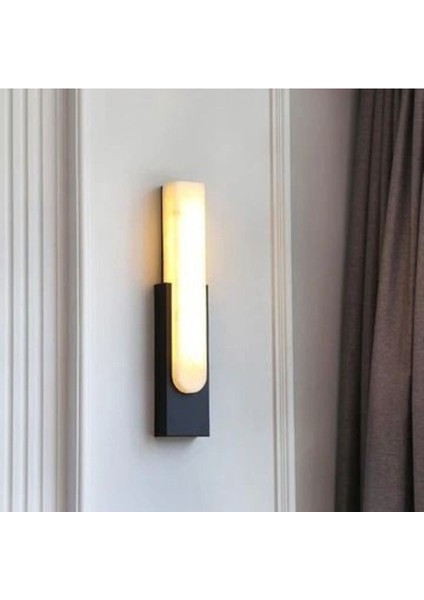 10 Watt, 3200 Kelvin Dekoratif LED Aplik, Iç ve Dış Mekan Aydınlatma Armatürü, LED Duvar Apliği