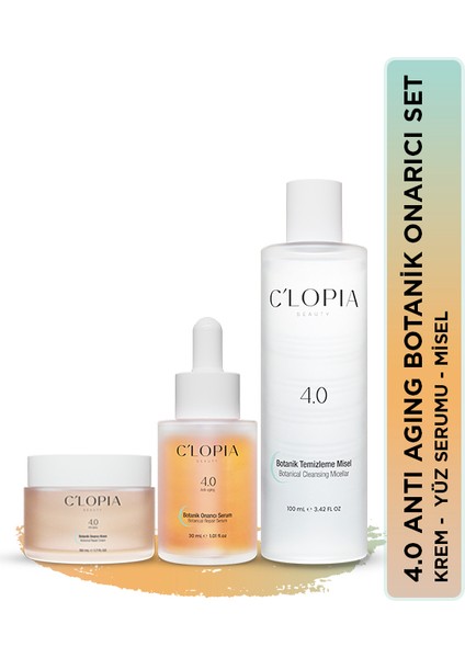 4.0 Anti-Aging Botanik Onarıcı Set