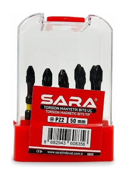 S922 Manyetik Uçlu Pz2 2X50 Torsion Uç fiyatları