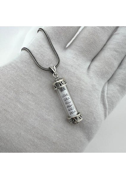 Ayet-El Kürsili Grek Tasarımı Cevşen Kolye - Manevi Gücünüz Yanınızda