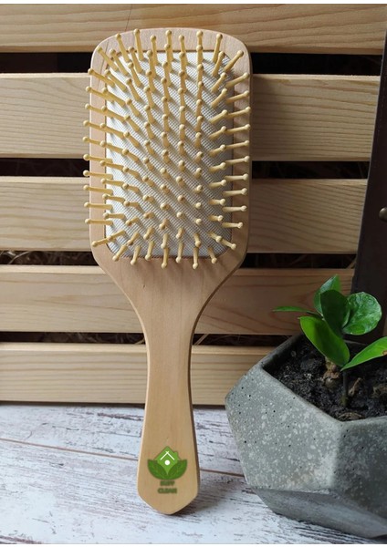 Bambu Uçlu Saç Fırça Ahşap Saç Fırçası Ahşap Tarak modelleri