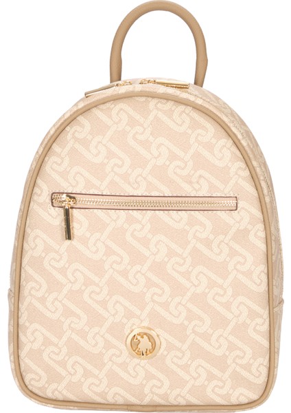 Bej U.s. Polo Assn. Kadın Sırt Çantası US24519