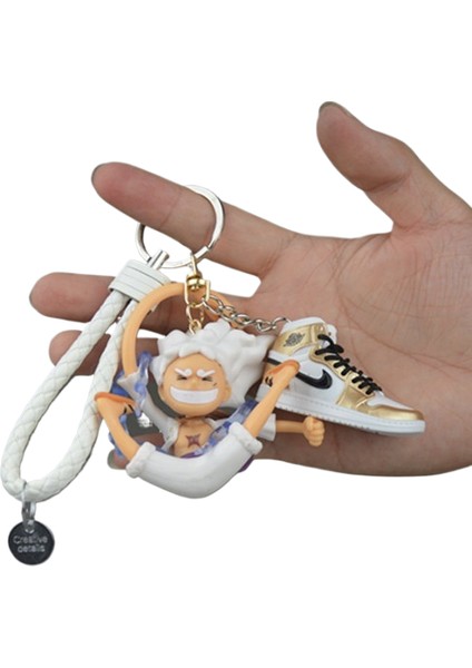 Hırsızlar Kralı Nica Luffy ve Solon Ülkesi Ayakkabı Kalıp Aj Anahtarlık Kolye El Aleti Jitterbug Kör Kutu Oyuncak Bebek (Yurt Dışından)