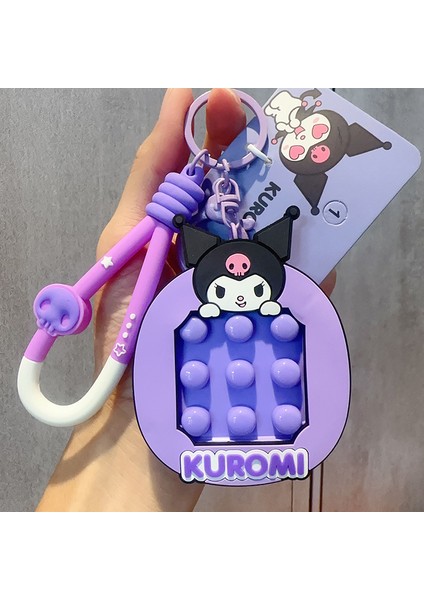 Sanrio Kurome Bebek Anahtarlık Kadın Sevimli Tamagotchi Köpek Peluş Kamera Biblolar (Yurt Dışından)