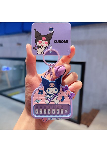 Sanrio Kurome Bebek Anahtarlık Kadın Sevimli Tamagotchi Köpek Peluş Kamera Biblolar (Yurt Dışından)