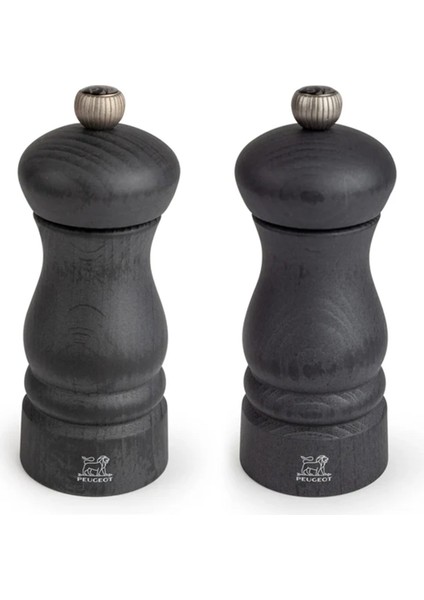 Clermont Graphite Duo Kara Biber + Tuz Değirmeni 13 cm