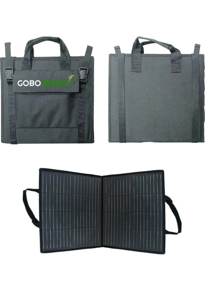 50W Katlanabilir Çanta Tipi Solar Güneş Panel Seti + Powerbank fiyatları