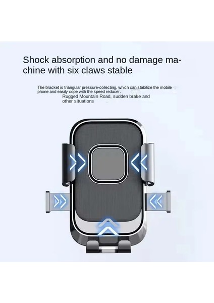 Bisiklet Motosiklet Telefon Tutucu Ayna Bağlantılı,otomatik Kilitlemeli Metal Bağlantı Aparatlı