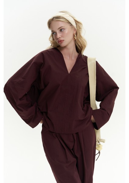 Blenham Bordo Gömlek Pantolon Takım fırsatları