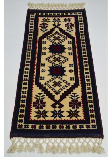 El Dokuma Geleneksel Yağcıbedir Halısı 57 x 117 cm (0.66 M²) modelleri