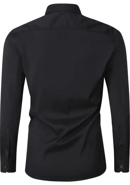 Erkek Slim Fitt Uzun Kol Likralı Gömlek 2392 BGL-ST04380 fiyatları
