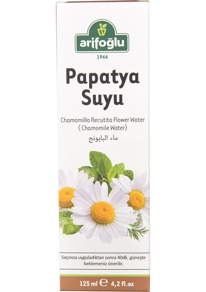 Papatya Suyu Sprey 100ML - Doğal Saç Açıcı Olarak