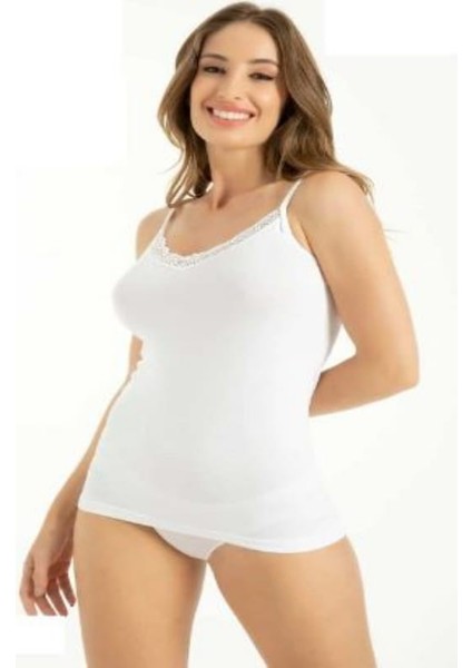 Bambu Çift Taraflı Giyilebilir Ip Askılı Atlet Q-En 705